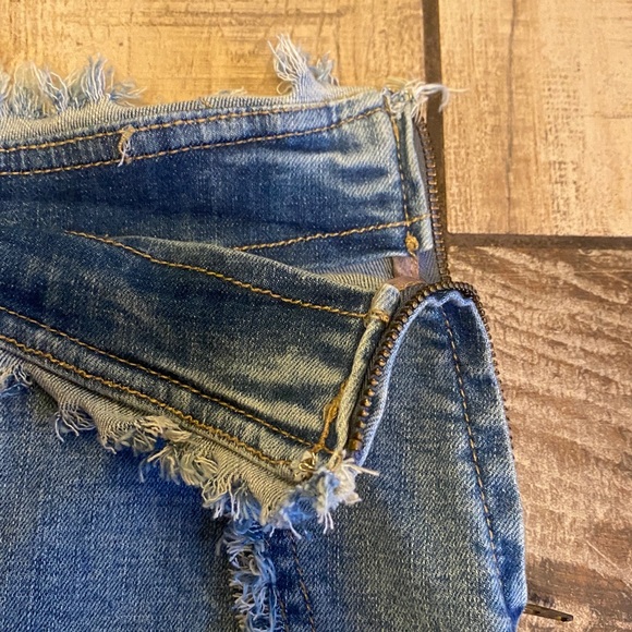 Kimchi Blue Talia Denim & Lace Midi Skirt - Picture 13 of 16